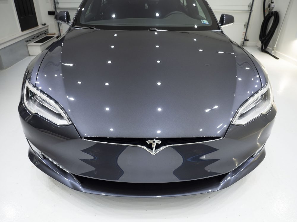 Tesla Model S with Cquartz Finest Reserve