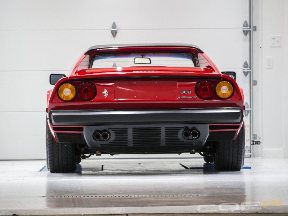 Ferrari 308 GTS with Cquartz Finest Reserve
